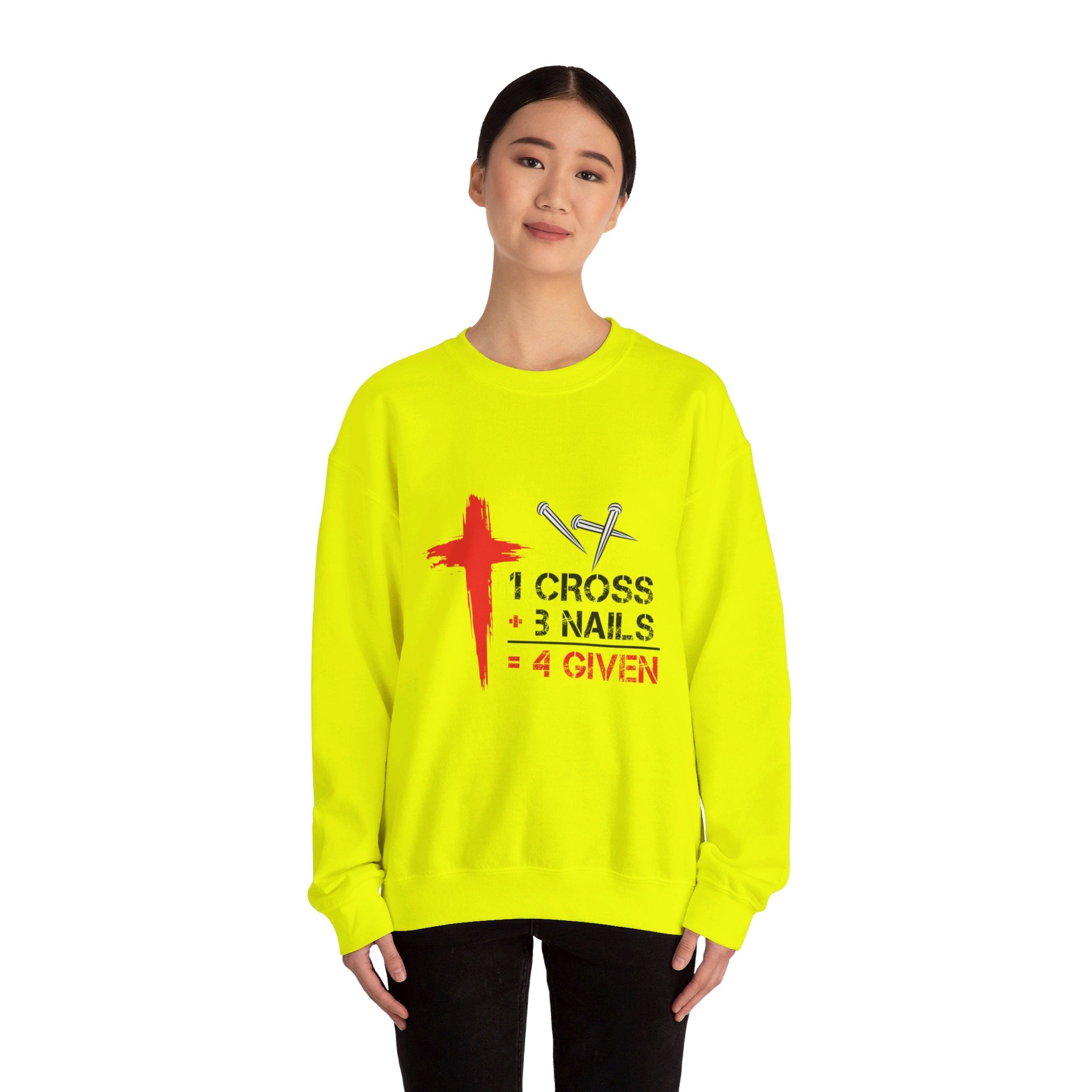 1 Croix 3 Ongles 4 Étant donné Sweat-shirt unisexe 