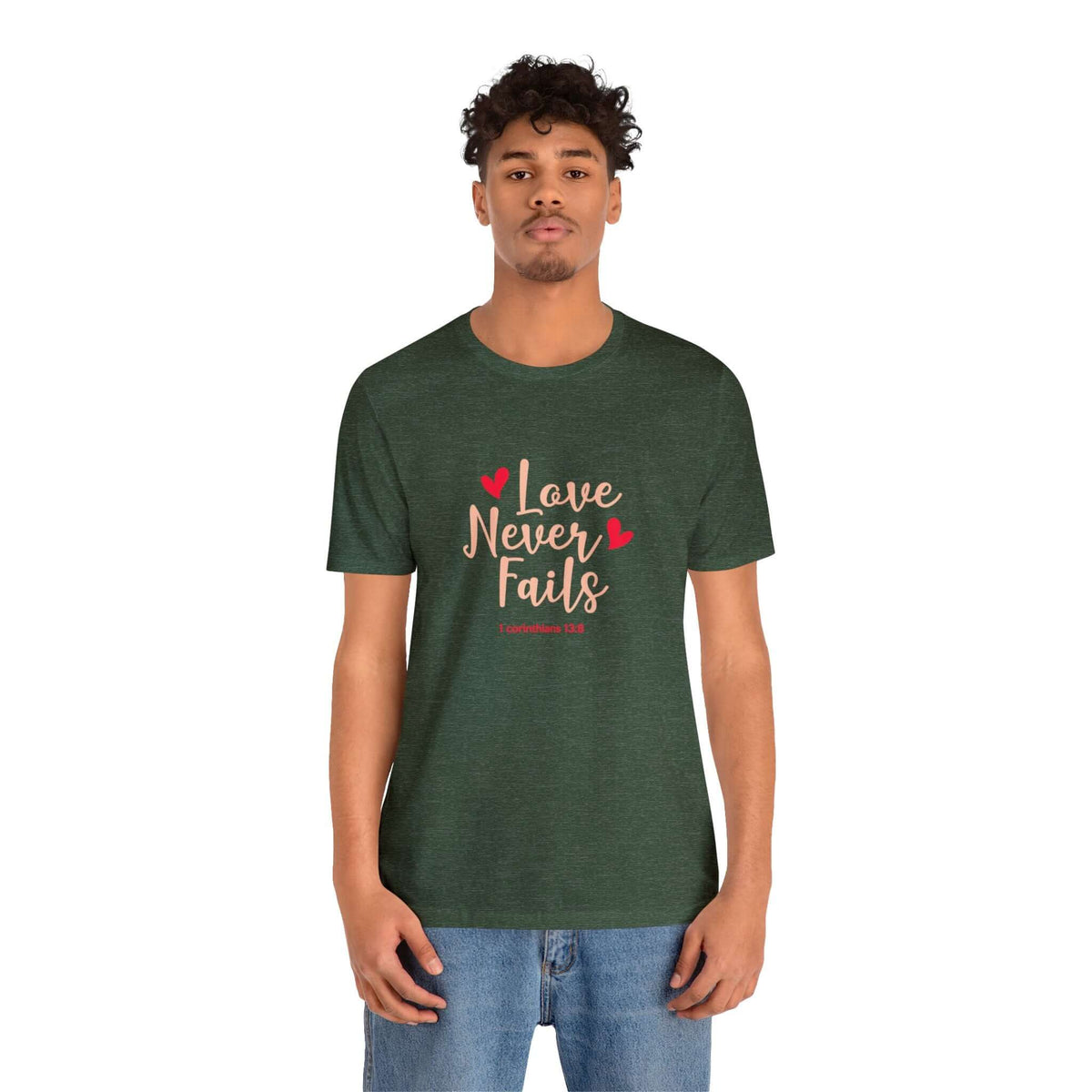 Love Never Fails Unisex Tee - RC’nSONS