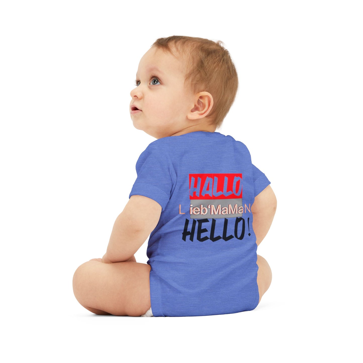 Hello Baby Bodysuit - Cute Multilingual Infant Jersey One Piece
