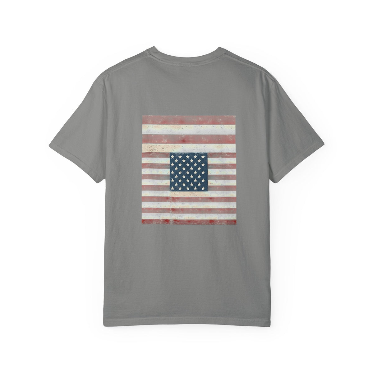 Patriotic Garment-Dyed T-Shirt | Perfect for 4th of July, Memorial Day, Casual Wear, Gifts, Americana Style Printify