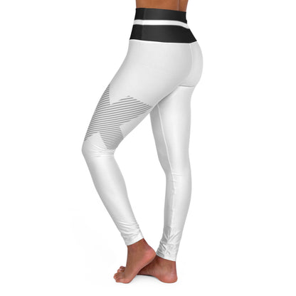 High Waisted Yoga Leggings - Stylish Athletic Pants for Fitness, Gym, Yoga Class, Workout, Casual Wear