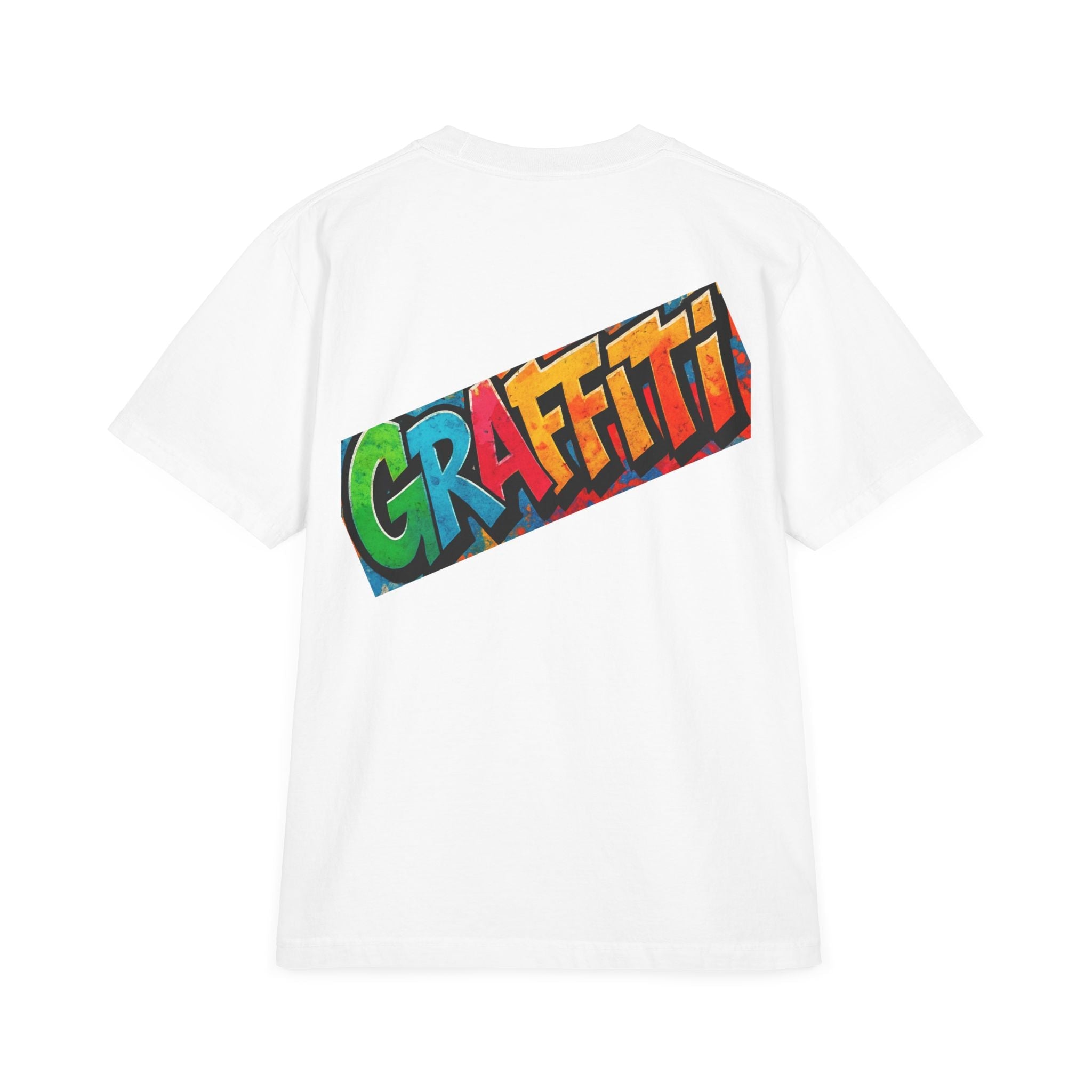 Graffiti Vibe Unisex T-Shirt, Urban Style Tee, Fashion Statement Shirt, Street Wear, Summer Casual Tee, Skateboard Apparel Printify
