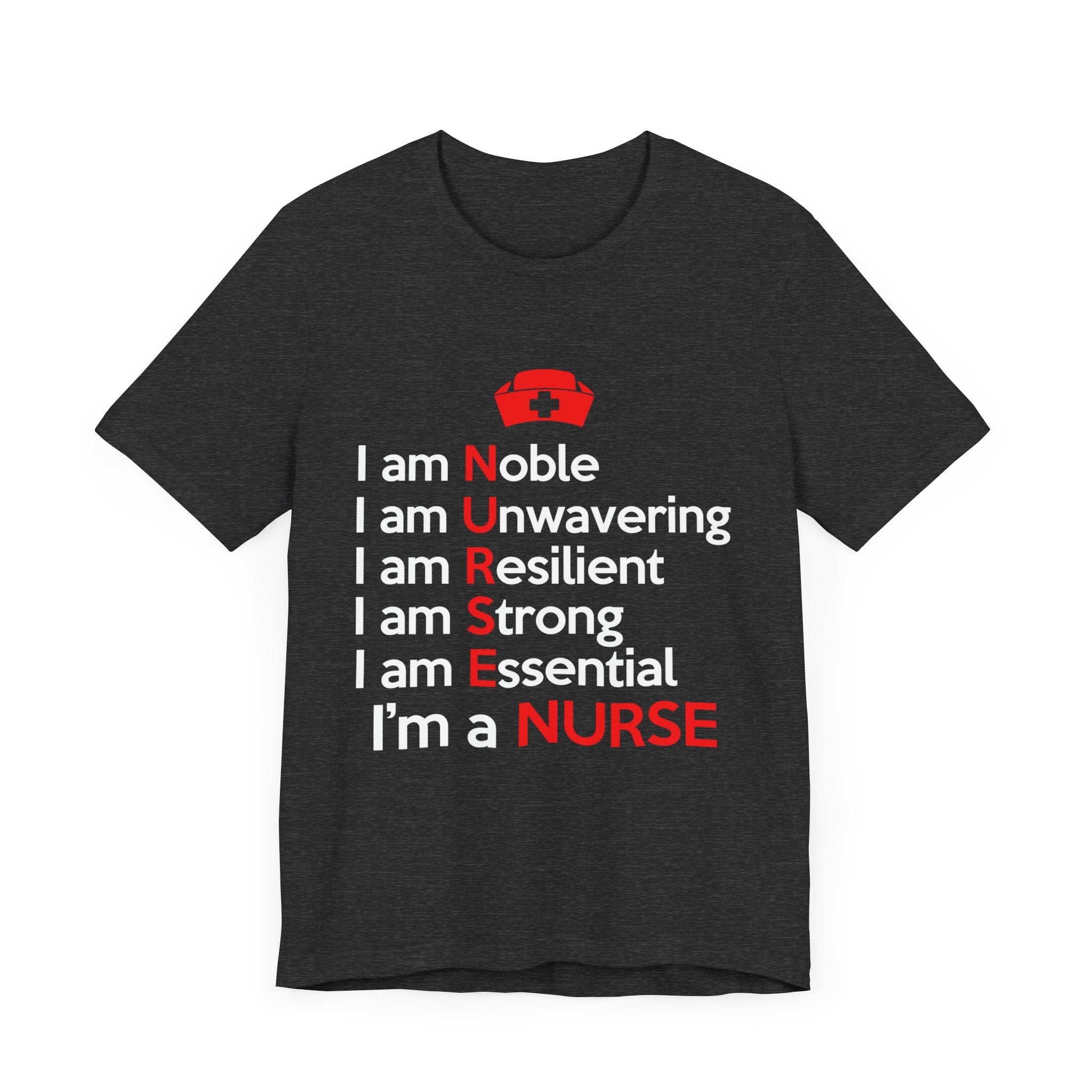 Je suis noble, je suis un tee-shirt unisexe inébranlable 