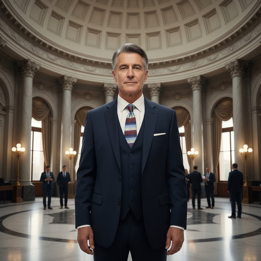 Necktie - Modest Design Necktie for Formal Events and Business Wear Printify