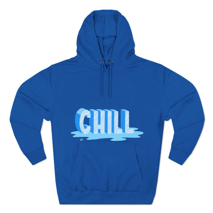 Unisex Three-Panel Fleece Chill Hoodie