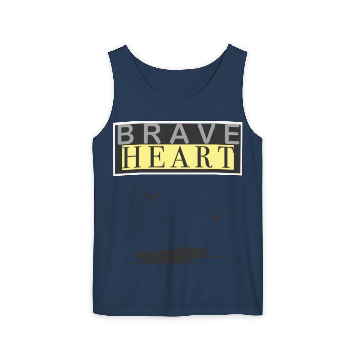Brave Heart Tank Top | Unisex Garment-Dyed Tee