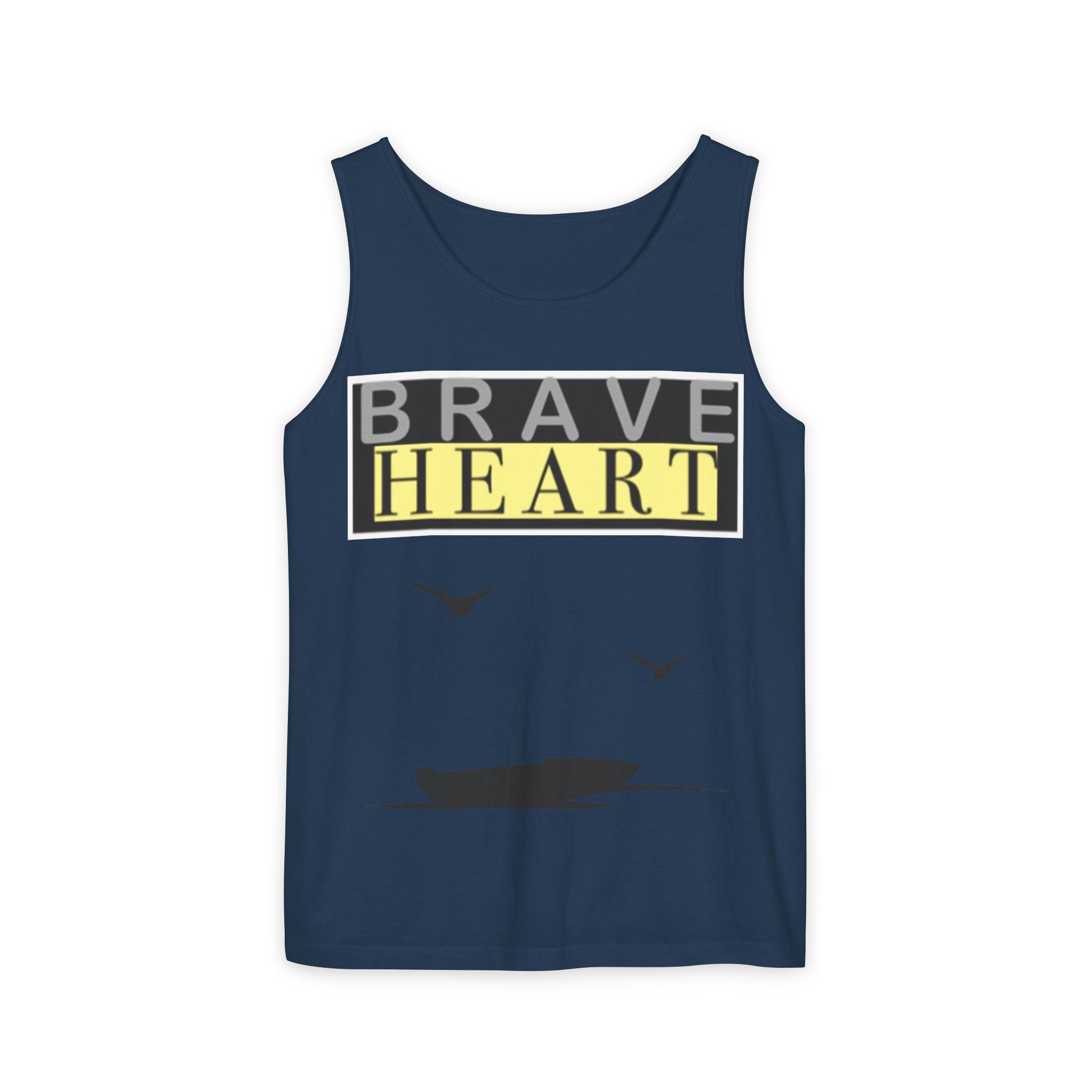 Brave Heart Tank Top | Unisex Garment-Dyed Tee