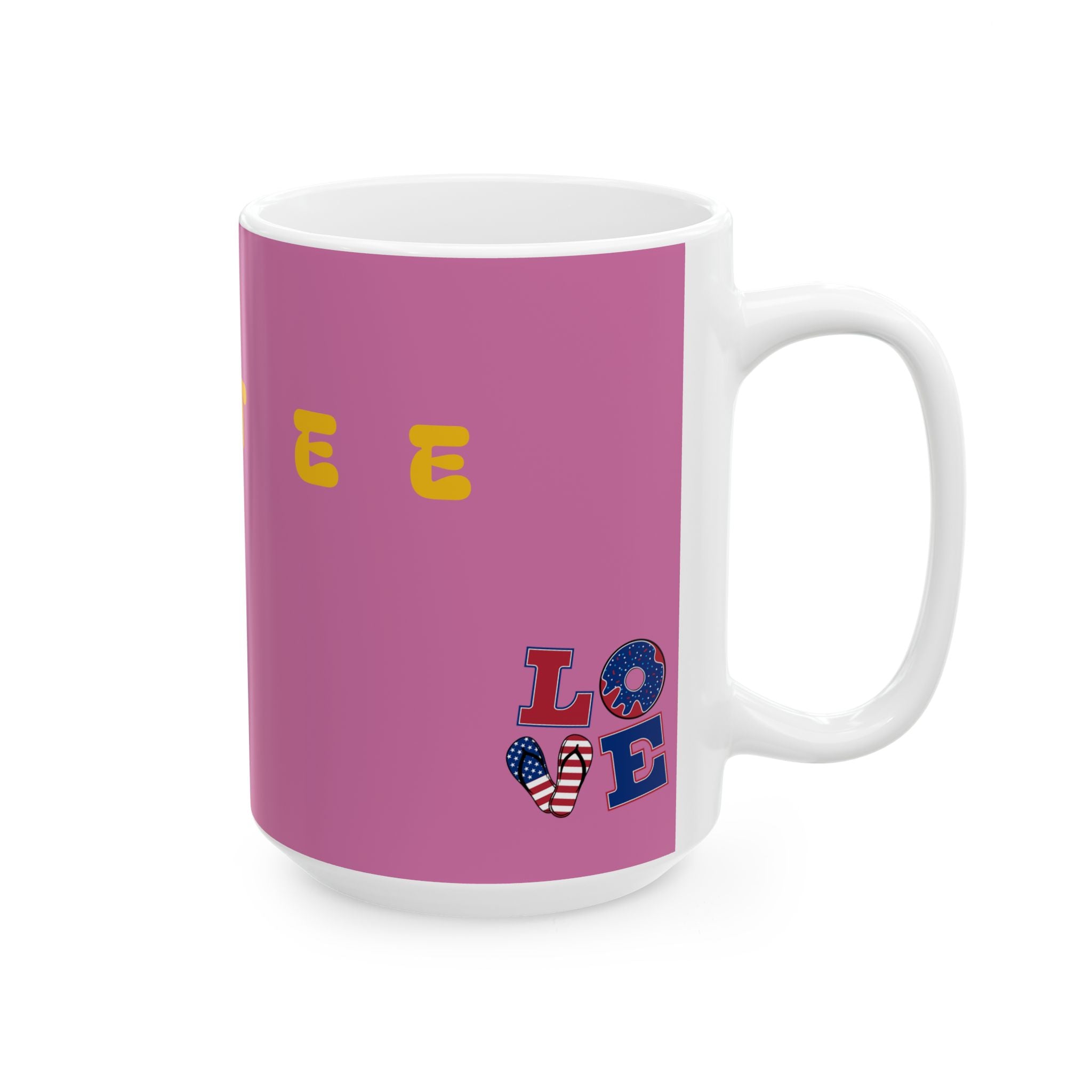 Mug Love Tee Ceramic Mug 11oz 15oz