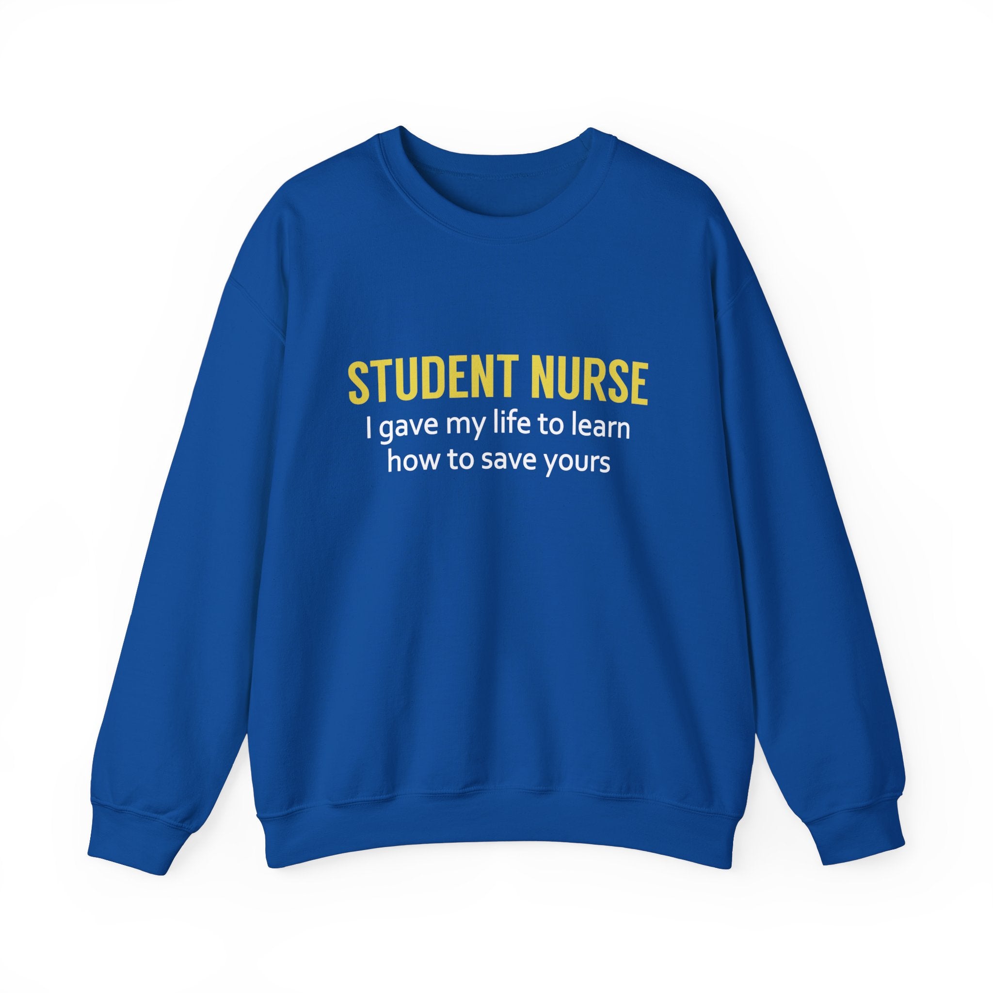 Sweat-shirt unisexe étudiant infirmière 