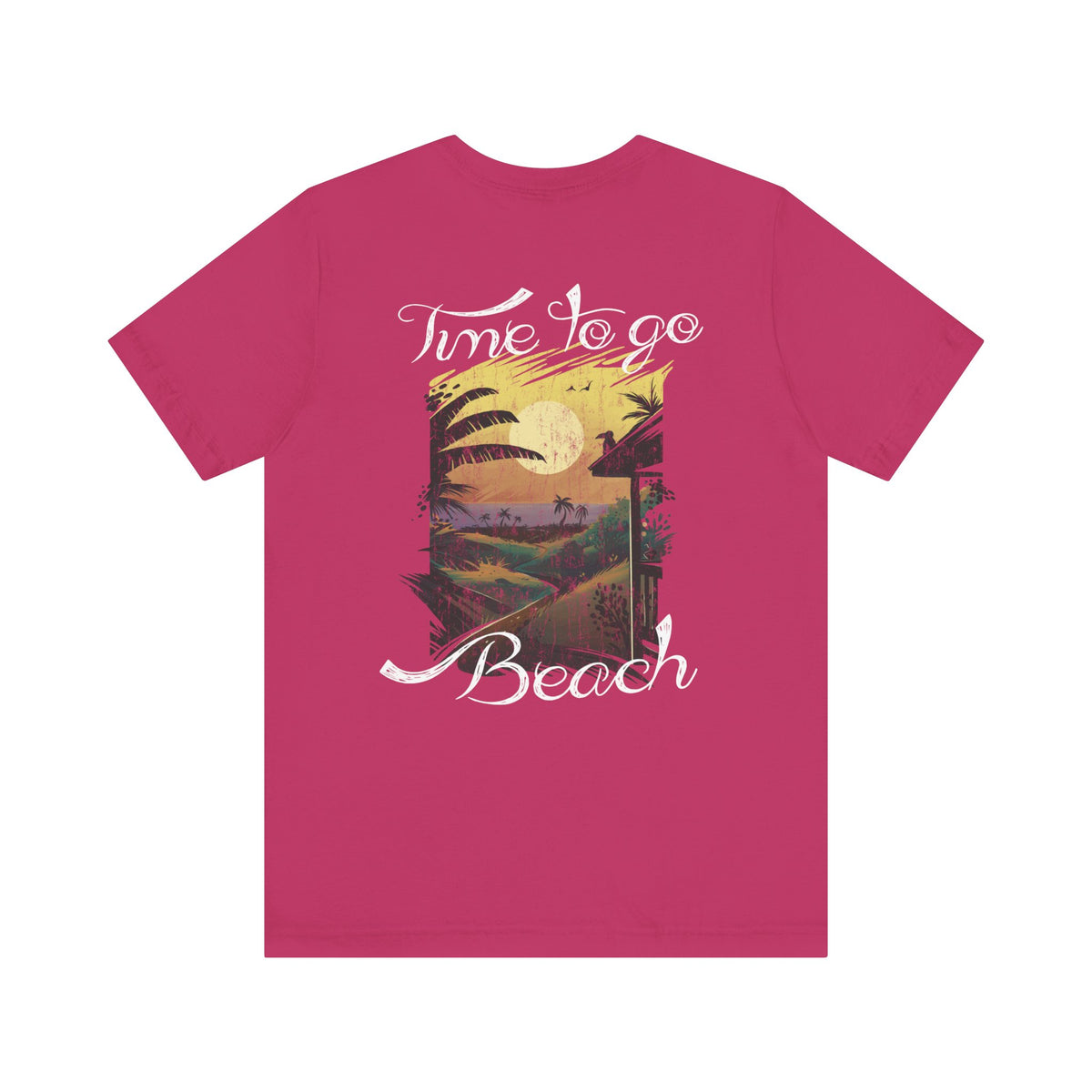 Il est temps d’aller à la plage Tee-shirt unisexe 