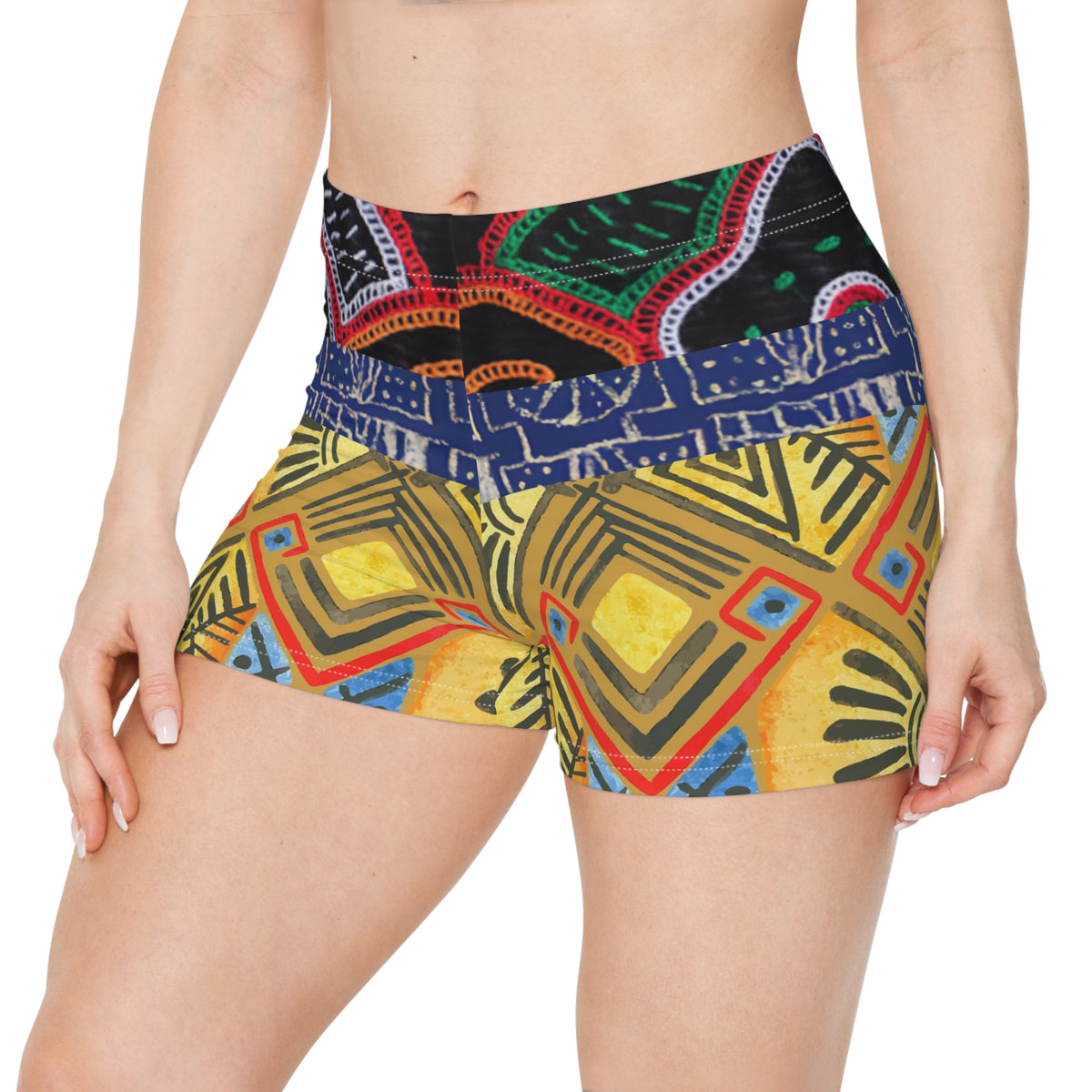 Women's Beautiful Abakwa Shorts (AOP)