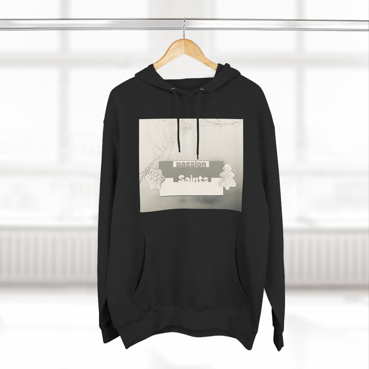 Passion saint Hoodie ( faded) Printify