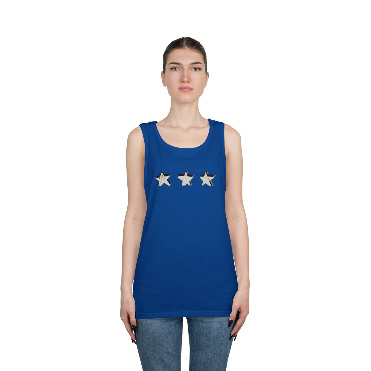 3 Star Heavy Cotton Tank Top
