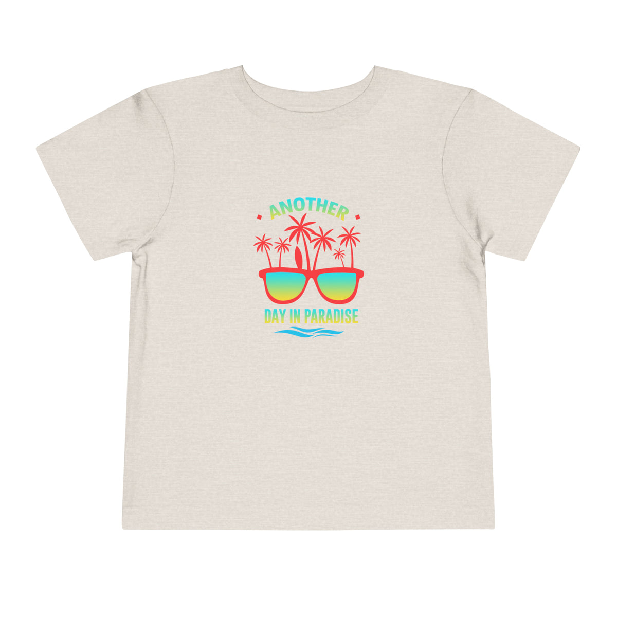 T-shirt pour tout-petits Un autre jour au paradis 