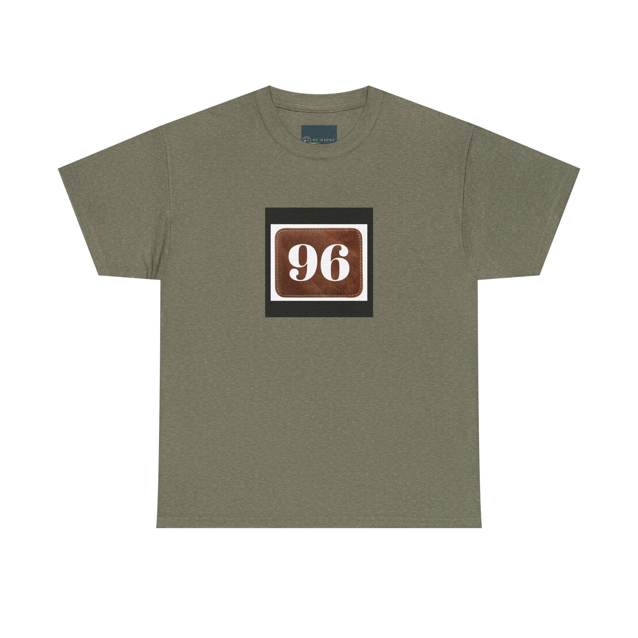 Vintage Style Unisex Heavy Cotton Tee - Classic 96 Design