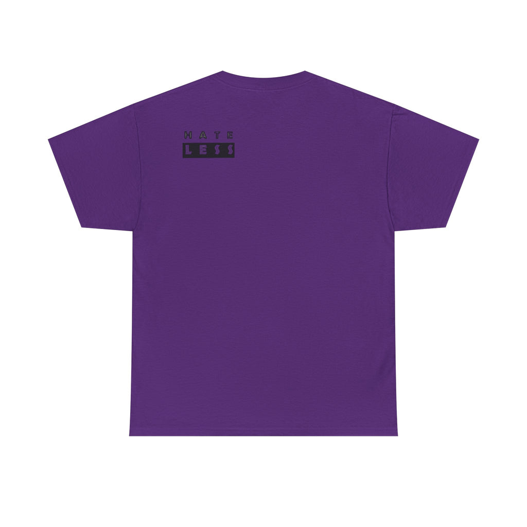 HATE LESS Unisex Heavy Cotton Tee - Comfortable Casual Wear