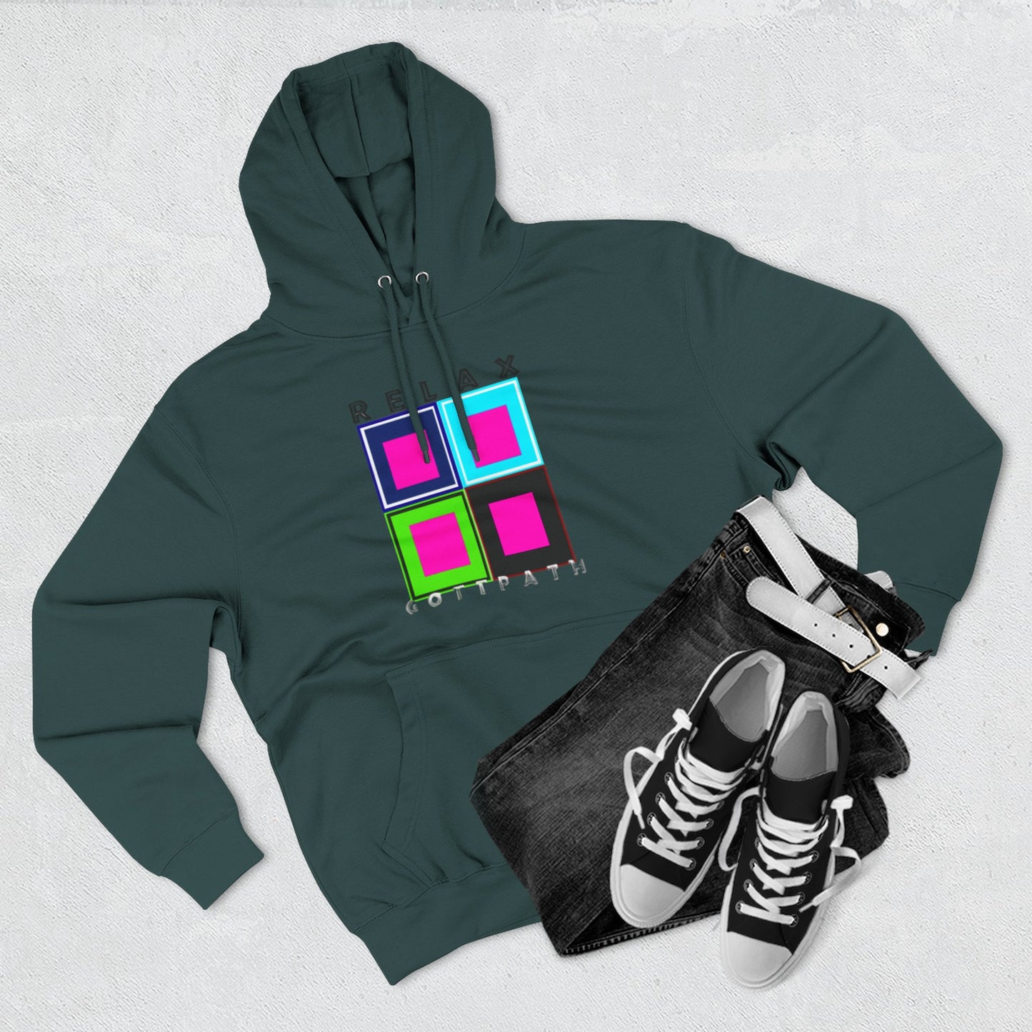 Three-Panel Hoodie - Gott Path Design