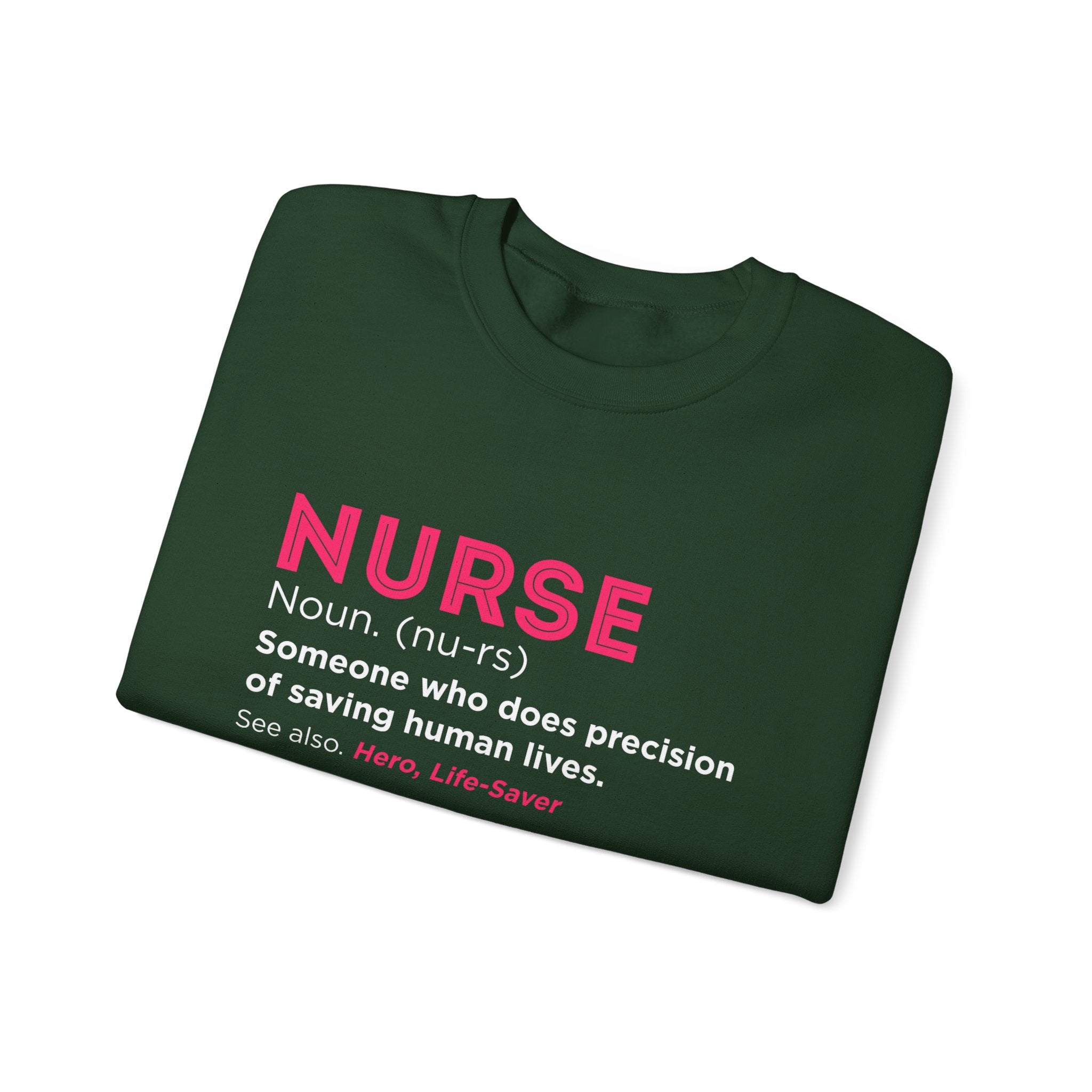 Sweat-shirt unisexe infirmière 