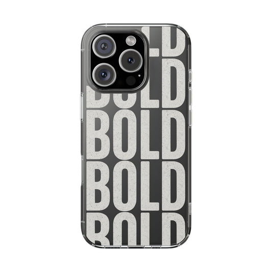 Bold Impact-Resistant Phone Case, for Protection, Trendy,Everyday use Printify