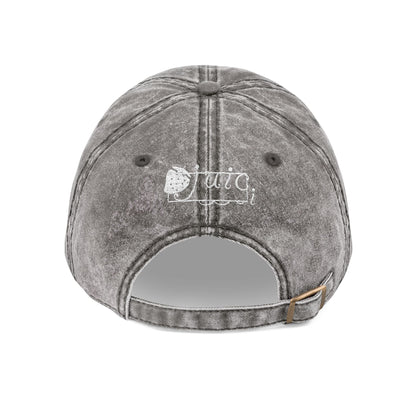 Embroidered Vintage Cap - Juic Cap Design