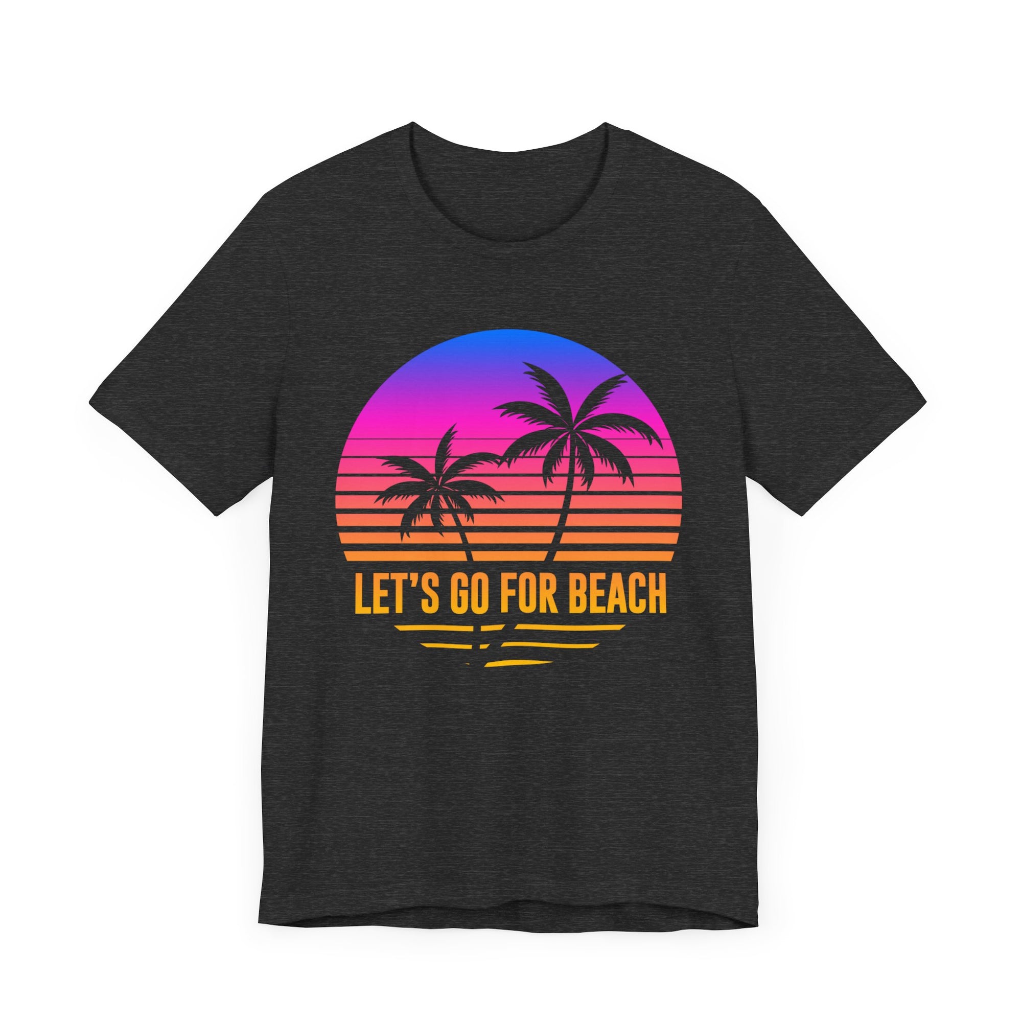 Allons-y pour la plage Tee-shirt unisexe 