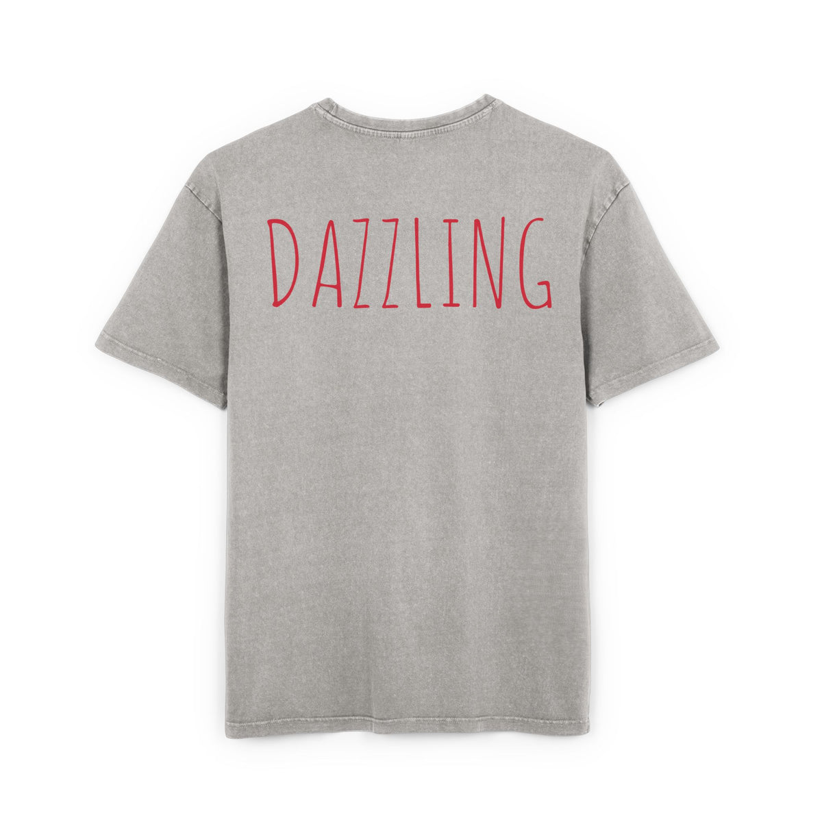 Oversize Tee  - Dazzling Acid Washed T-Shirt