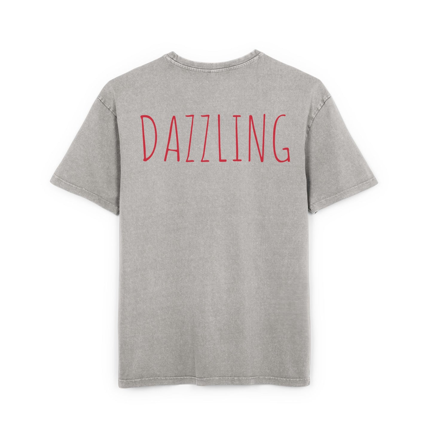 Oversize Tee  - Dazzling Acid Washed T-Shirt
