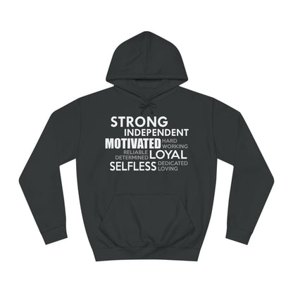 Strong Independent Motivated Unisex Hoodie