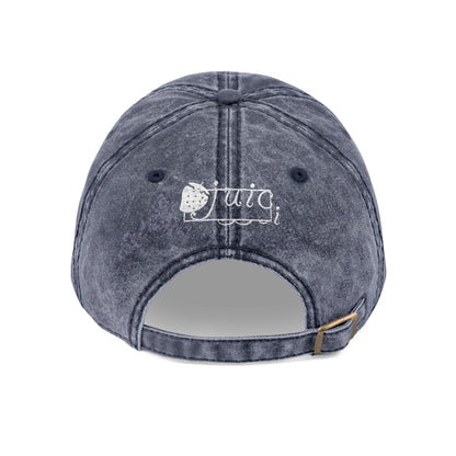 Embroidered Vintage Cap - Juic Cap Design