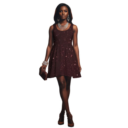 Chic Women's Skater Dress - Elegant Party Dress, Perfect for Holidays, Casual Outings, and Date Nights, Flattering Fit Printify