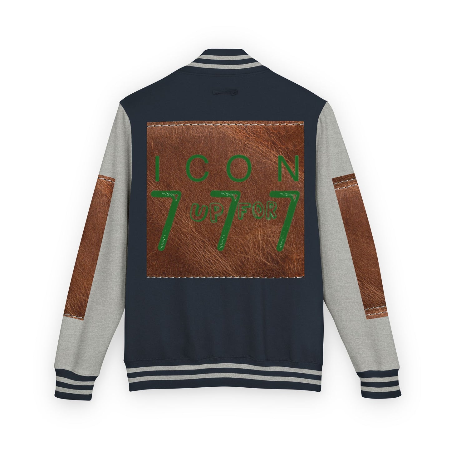 Letterman Jacket Icon Up for 777 Unisex Heavyweight