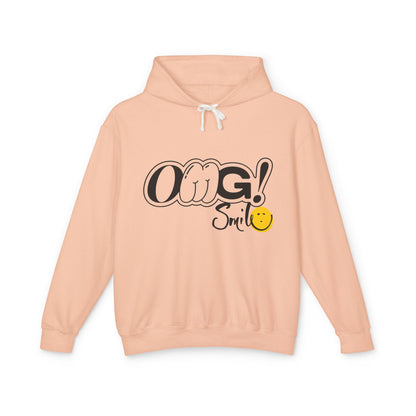 OMG!Smile Lightweight Hooded Sweatshirt