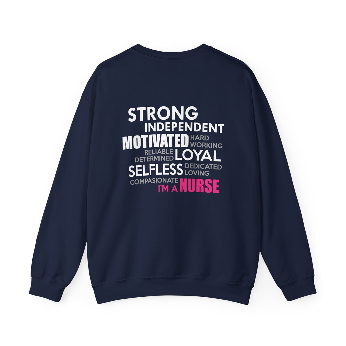 Sweat-shirt unisexe désintéressé, motivé et indépendant 