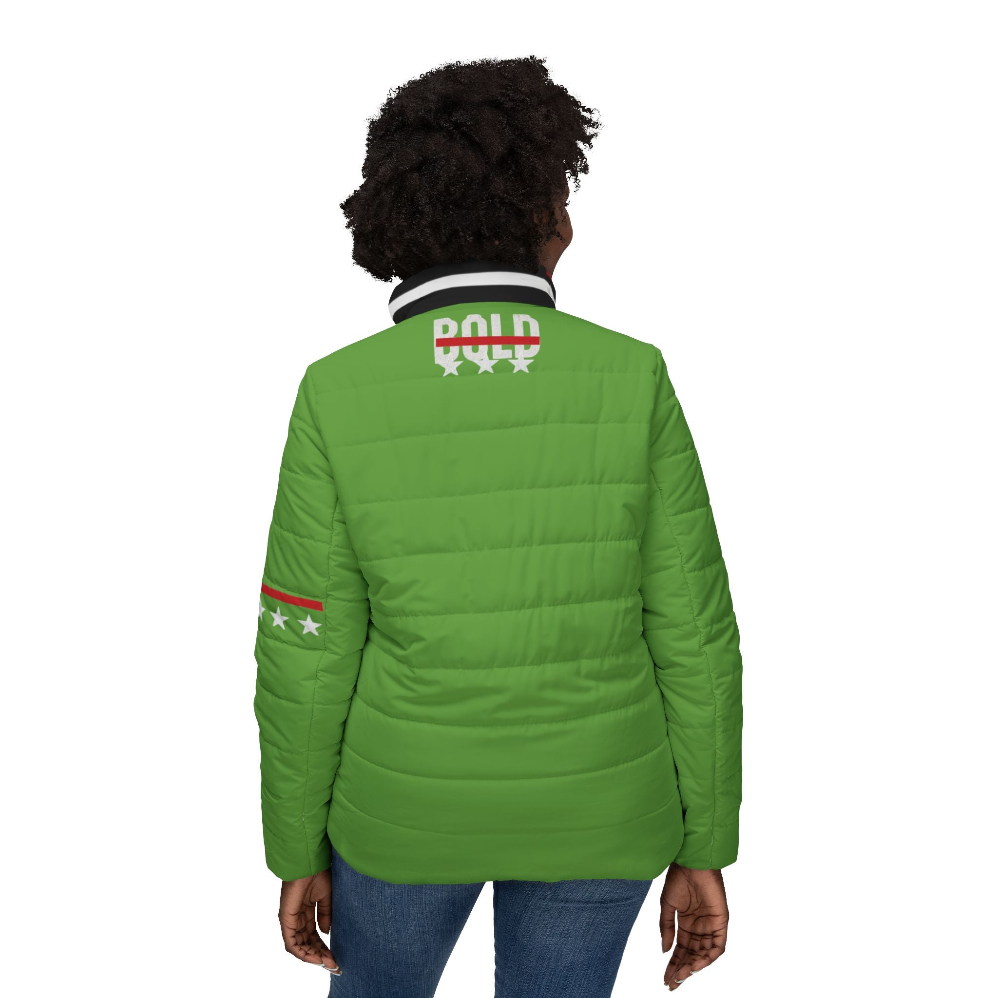Bold Women’s Puffer Jacket,Cold Weather Apparel