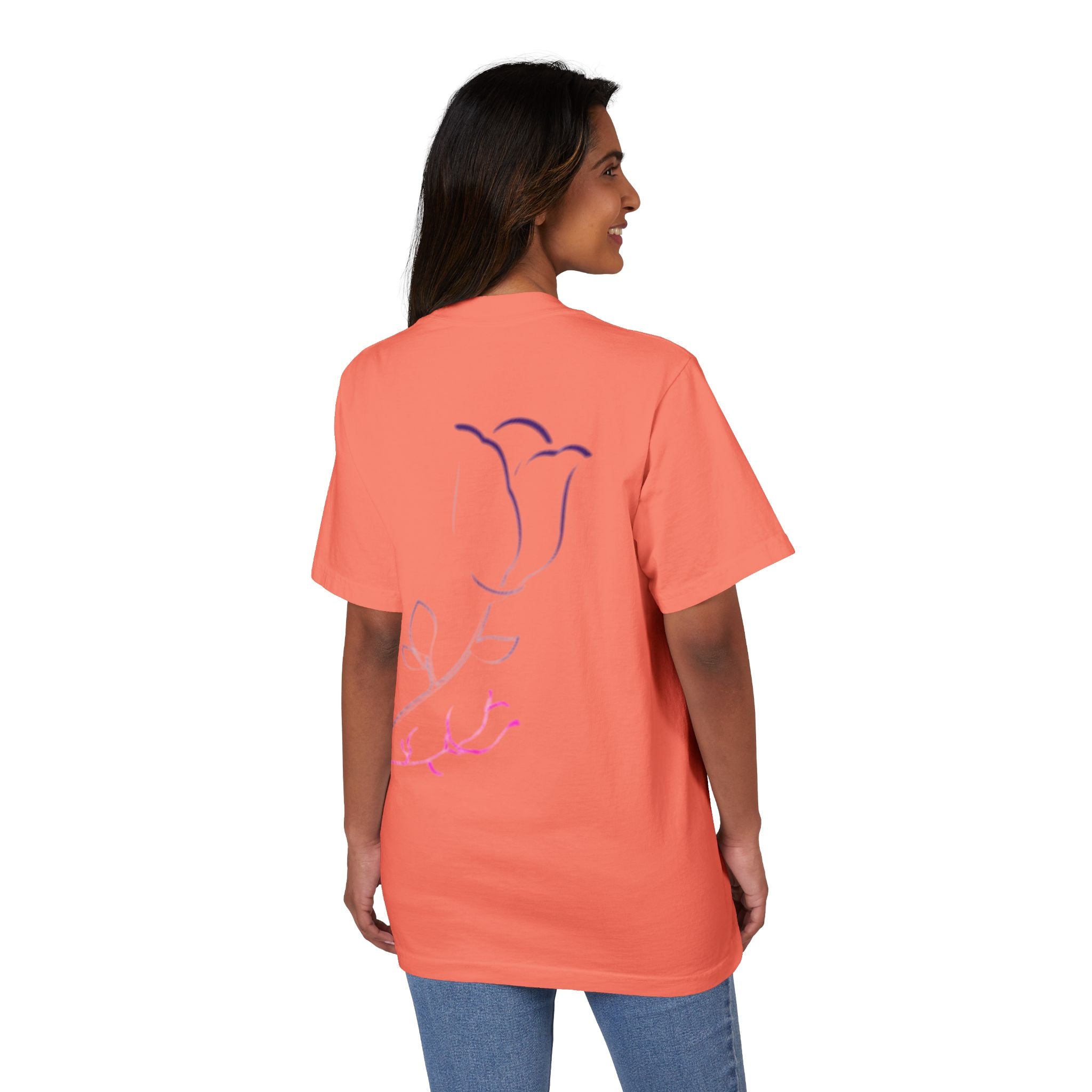Floral Elegance Unisex T-Shirt - Perfect for Casual Days, Gift for Nature Lovers, Summer Outfit, Eco-Friendly Style