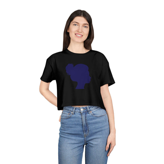 RCNSONS Women's Crop Silhouette Tee