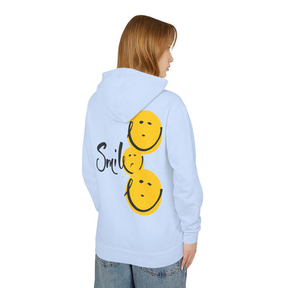 Smile Lightweight Hooded Sweatshirt