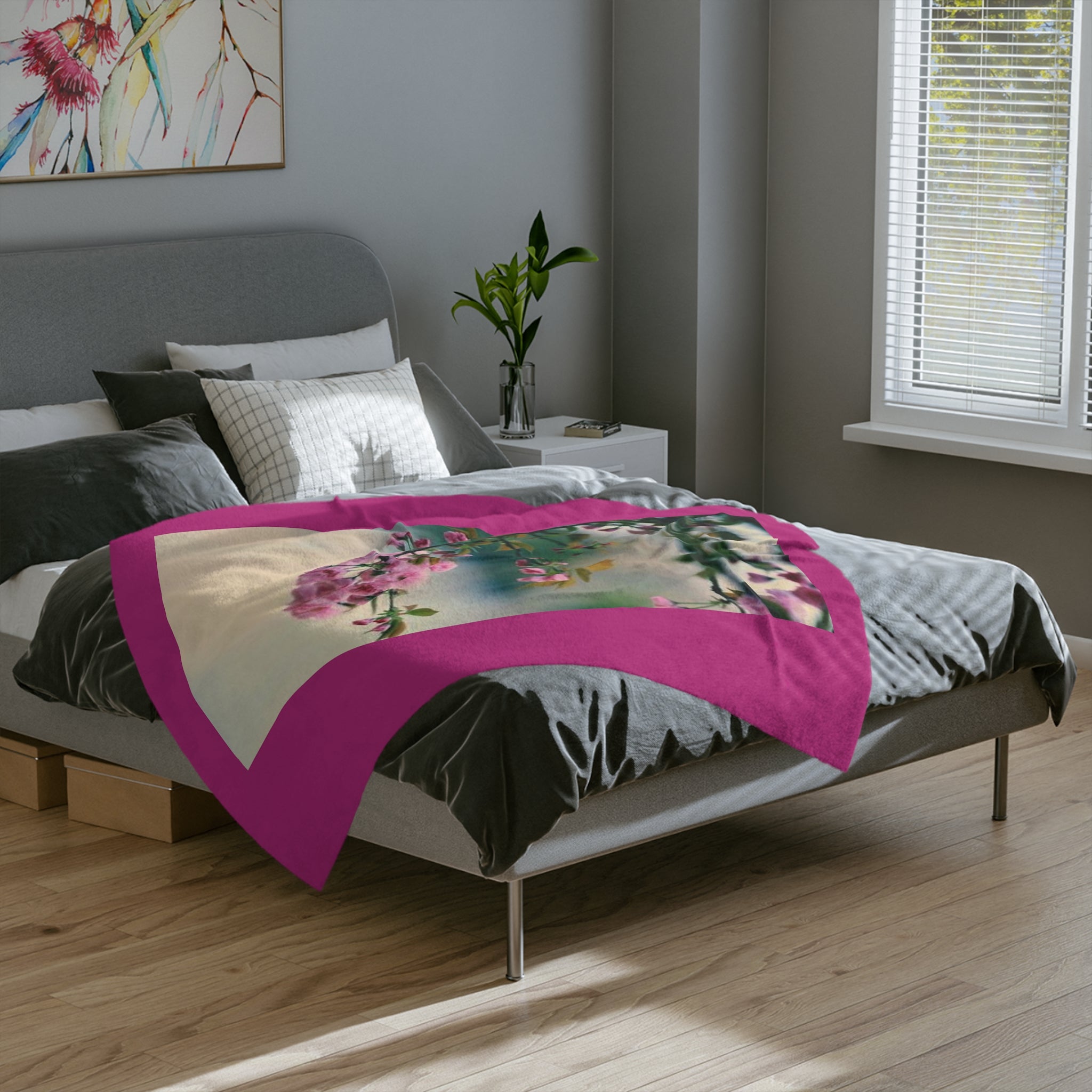 Velveteen Minky Blanket