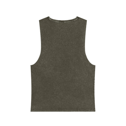 Stylish Unisex Stonewash Tank Top | Casual Summer Wear, Fitness Apparel, Graphic Tee, Beachwear, Gift for Him/Her
