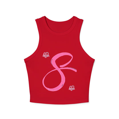 RCNSONS Micro Rib Racer Tank Top