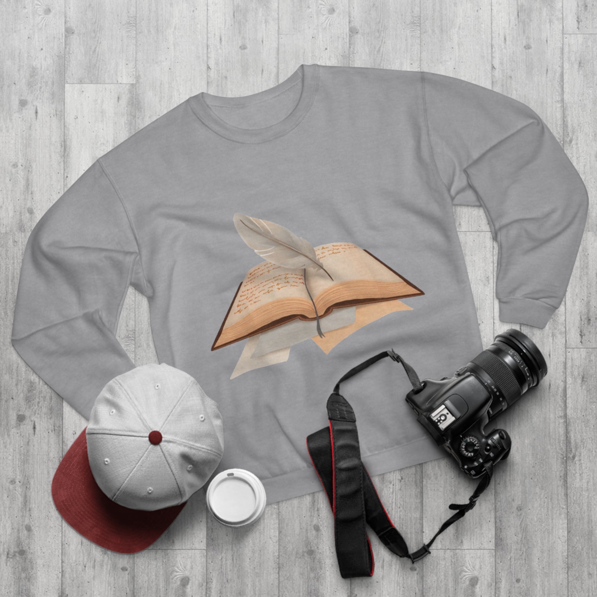 RCNSONS Unisex Crew Neck Author Sweatshirt (EU)