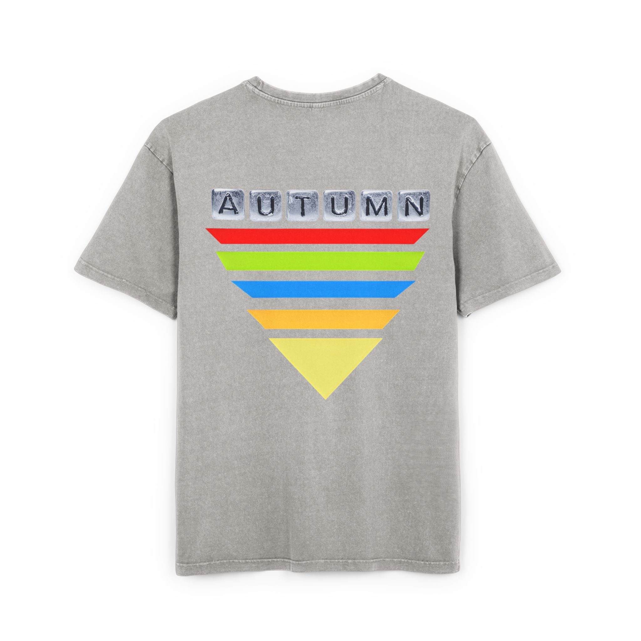 Acid Washed Heavy Oversize Tee-Autumn