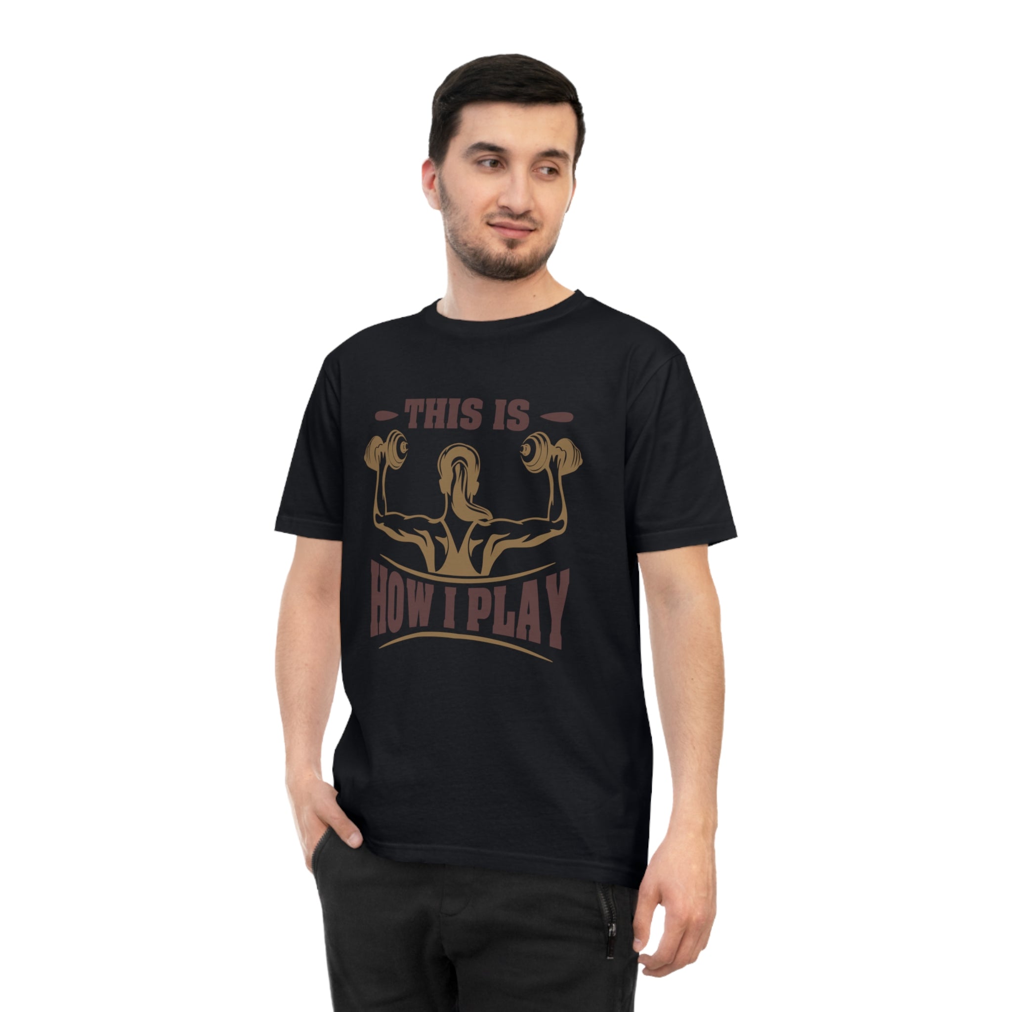 Rcnsons Unisex Classic Jersey 'Play' T-shirt