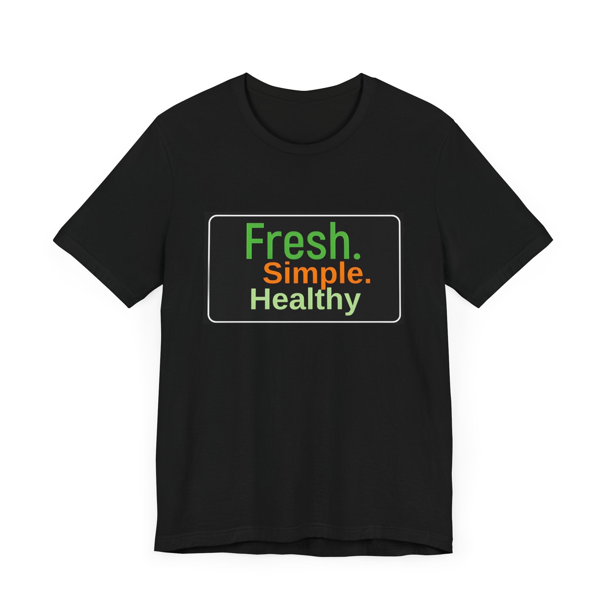 Unisex Fresh Simple Short Sleeve Tee