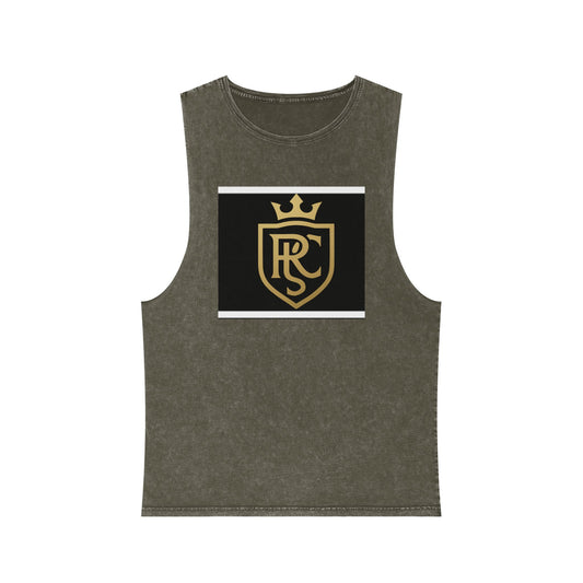 Stylish Unisex Stonewash Tank Top | Casual Summer Wear, Fitness Apparel, Graphic Tee, Beachwear, Gift for Him/Her