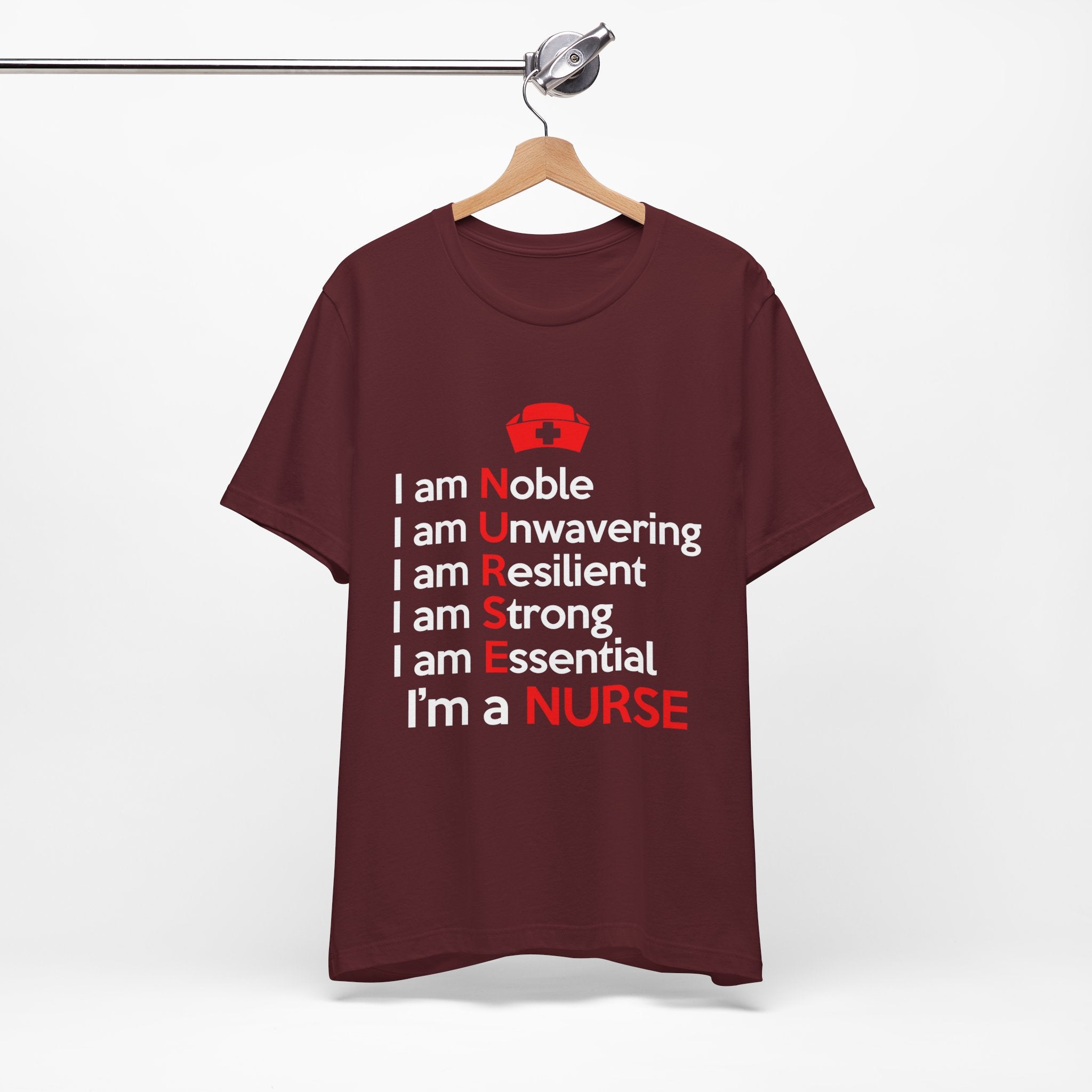 Je suis noble, je suis un tee-shirt unisexe inébranlable 