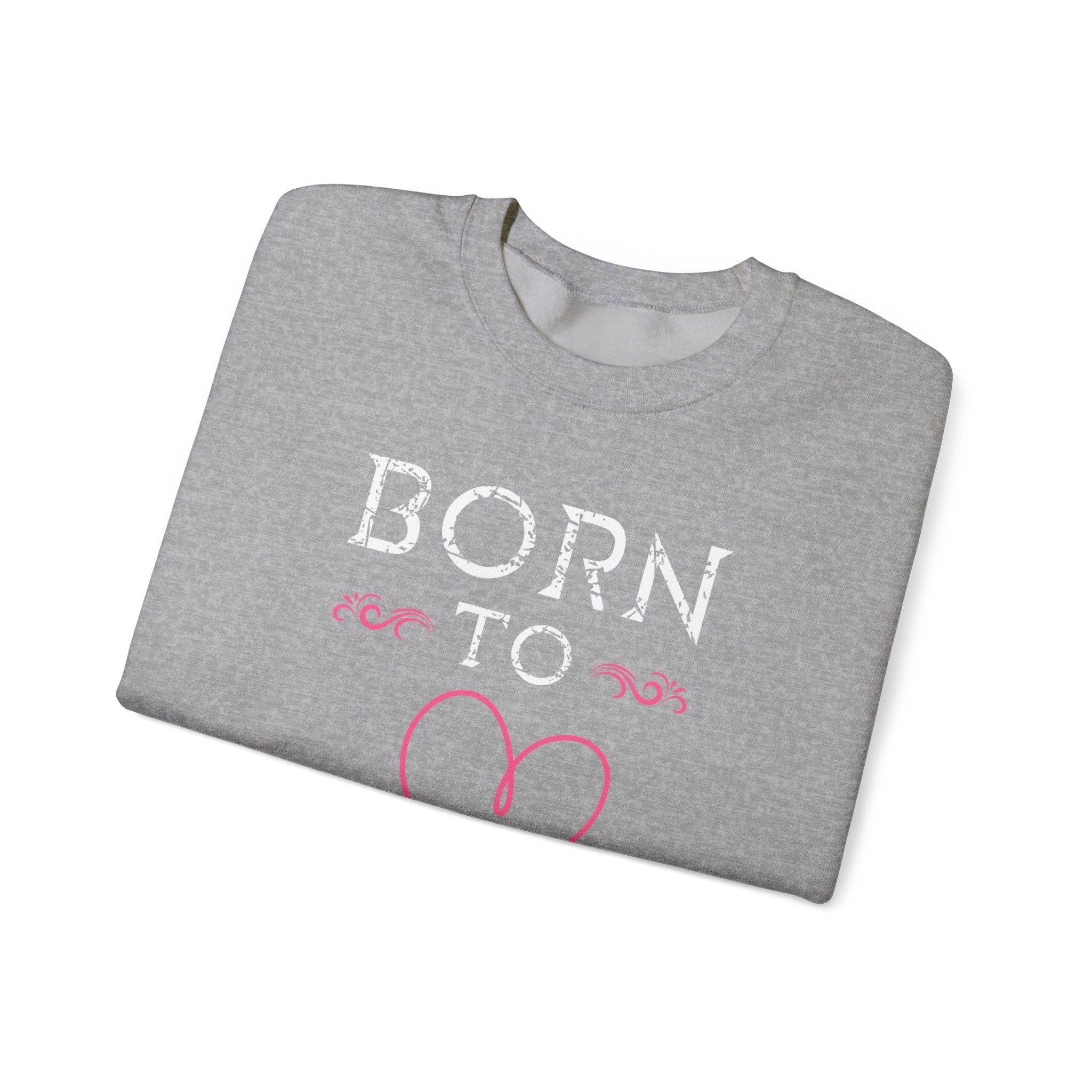Sweat-shirt unisexe né pour guérir 
