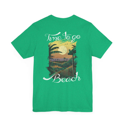 Il est temps d’aller à la plage Tee-shirt unisexe 