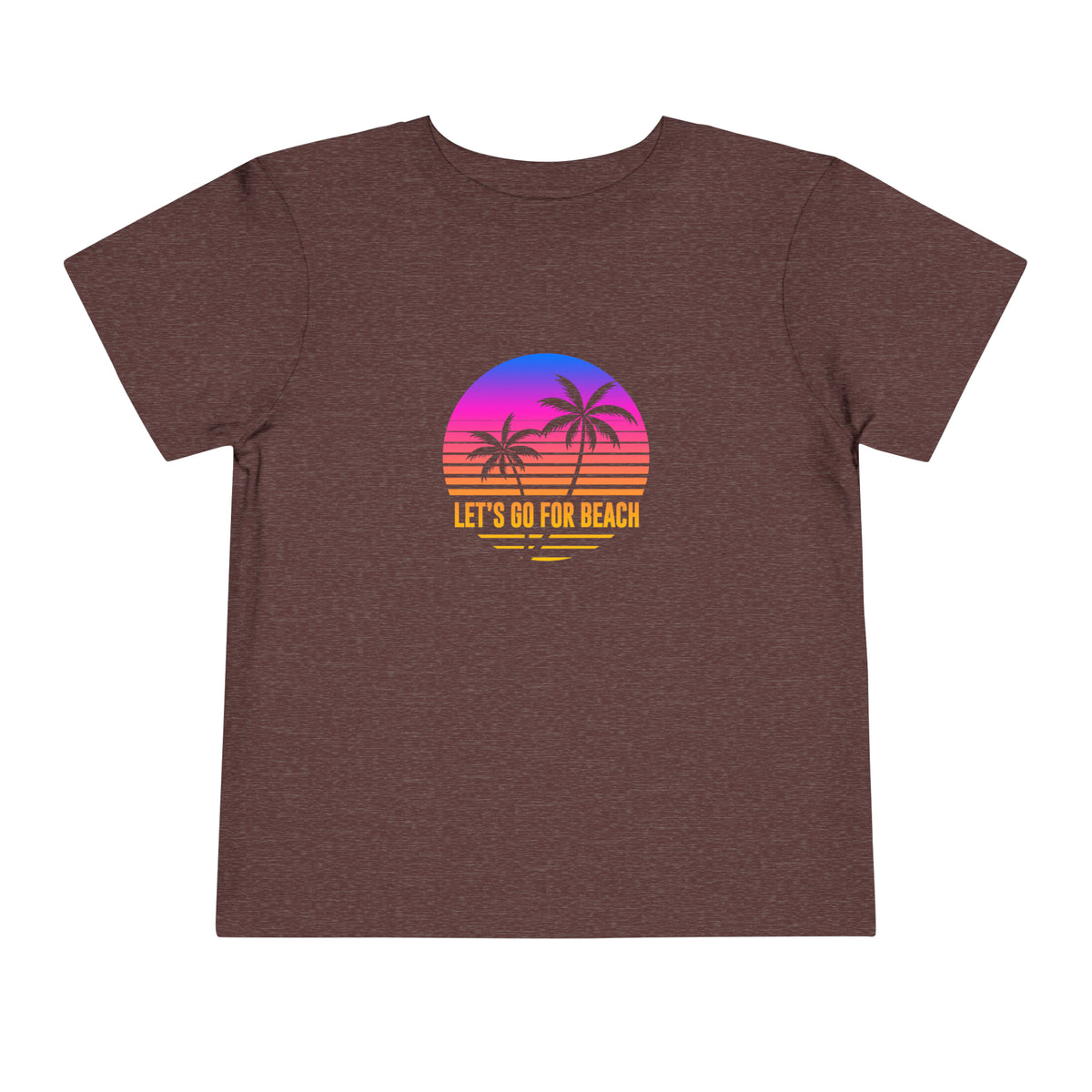 T-shirt Allons-y pour la plage pour tout-petit 
