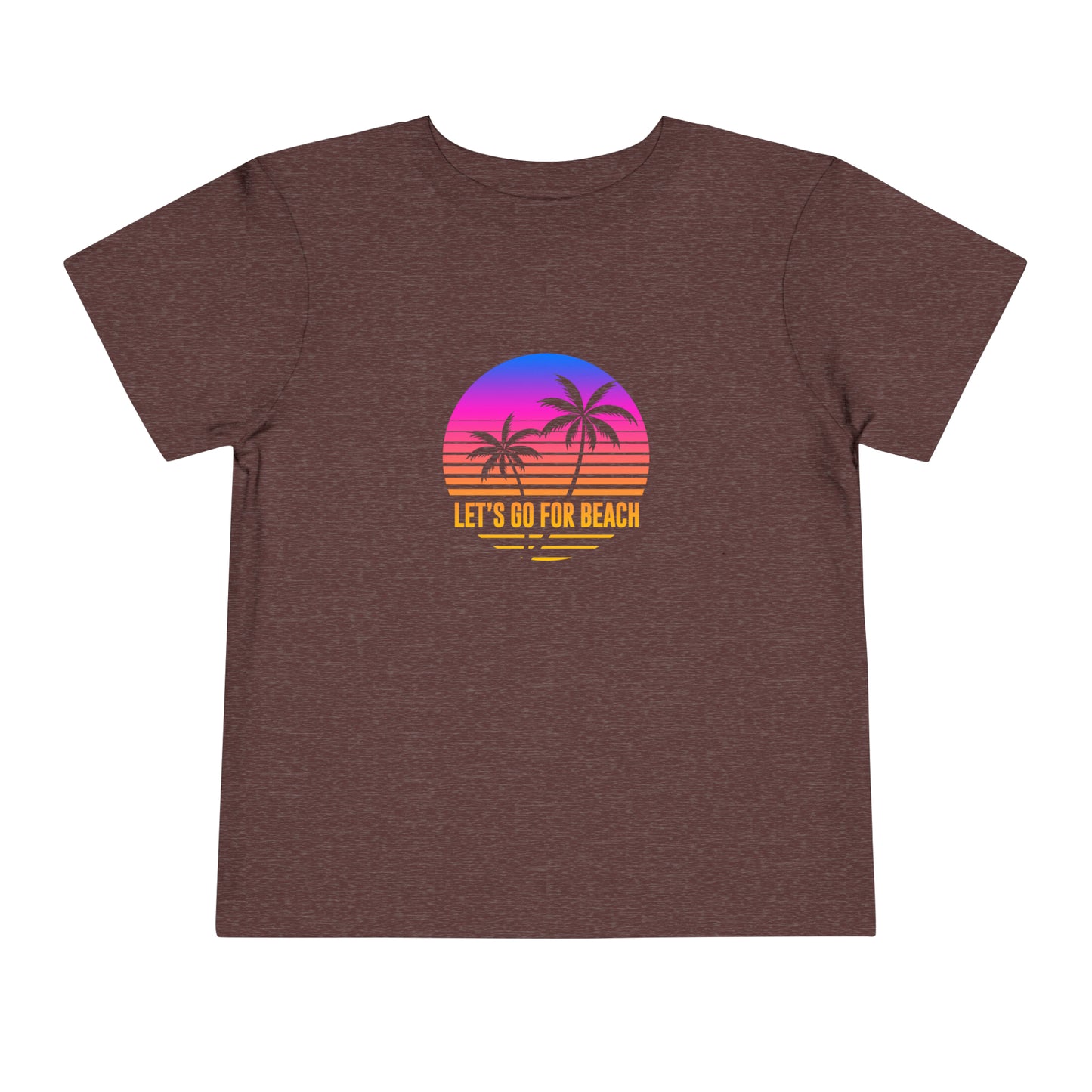 T-shirt Allons-y pour la plage pour tout-petit 